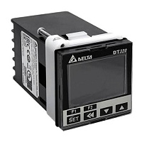 Regulator de temperatură PID Delta DT320VA-0200 (12V SSR, RS-485, 48x48mm)