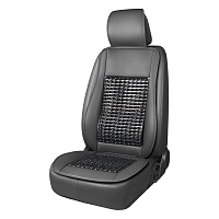 03649 Husa auto cu elemente din lemn GSM-11-Black 147x68cm