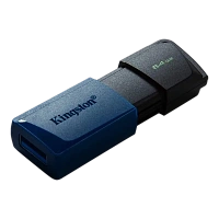 Memorie USB Kingston DataTraveler Exodia M, 64GB, Negru/Albastru