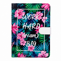 Carnet A5 Dictando, 120 Foi, Coperta Tare cu Inchidere Magnetica, Design Decorativ