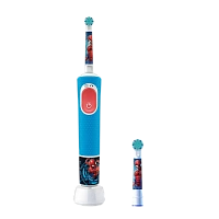 Periuță de dinți electrică Braun Kids PRO Spiderman Brush Head, Albastru