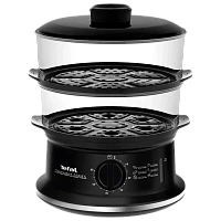 Aparat de gătit cu aburi Tefal Convenient, Negru