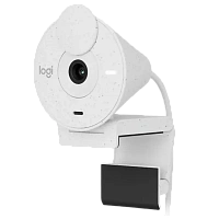 Cameră Web Logitech BRIO 300, Full-HD 1080P, Alb