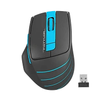 Mouse Wireless A4Tech FG30S, Gri/Albastru
