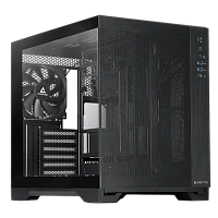 Carcasă PC Chieftec Visio Air, Mini-Tower, Fără PSU, Negru