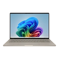 Laptop 14" ASUS Zenbook A14 OLED UX3407QA, Zabriskie Beige, Qualcomm Snapdragon X X1-26-100, 16GB/512GB, Windows 11 Home
