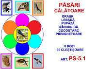 PS-5.1 Joc cu cleşte Păsări călătoare