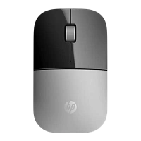 Mouse Wireless HP Z3700, Argintiu