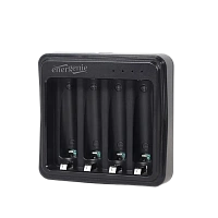 Încărcător Acumulatori Gembird BC-USB-03, Negru