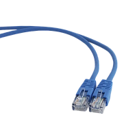 Patch cord Cablexpert PP12-2M/B, CAT5e UTP, 2m, Albastru