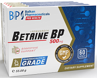 Betaine BP 500 mg 60 capsule | Balkan Pharmaceuticals