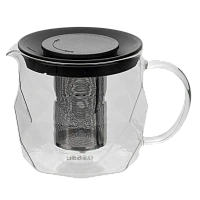 Ceainic cu infuzor RESTO 90516, 1L, Negru