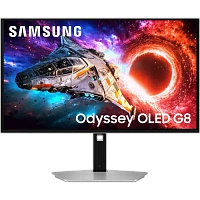 27" SAMSUNG Odyssey G80SH,Silver,OLED,3840x2160,240Hz,FreeSync,0.03msGTG,1000cd,HDR10,DP+HDMI+USB+Ty
