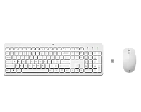 Set Tastatură + Mouse HP 230, Fără fir, Alb