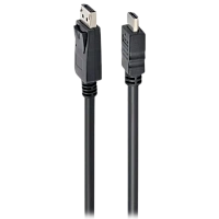 Cablu Video Cablexpert CC-DP-HDMI-3M, DisplayPort (M) - HDMI (M), 3m, Negru