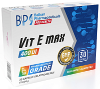 Vit E Max 400 UI, 30 capsule moi | Balkan Pharmaceuticals