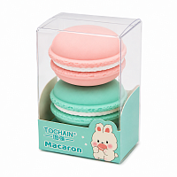Set 2 Radiere Figurative Macaron, Culori Asortate, Pentru Scoala, Birou si Penar
