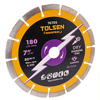 Disc diamantat 125x22,2mm Segment Industrial Tolsen