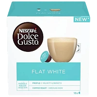 Cafea Nescafe Dolce Gusto Flat White, 16 buc