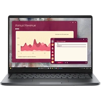Laptop Business 14" DELL Pro 14 PC14250, Magnetite, Intel Core 5 120U, 16GB/512GB, Linux Ubuntu
