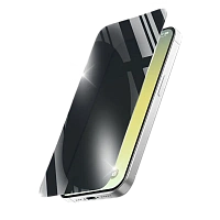 Sticlă de protecție Cellularline Tempered Glass Privacy pentru Apple iPhone Air, Negru