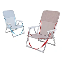 Scaun pliant picnic 70X56X40cm, cadru metalic, 2 culori