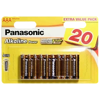 Baterii Panasonic LR03REB, AAA, 20buc.