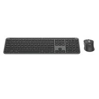 Set Tastatură + Mouse Logitech MK950, Fără fir, Grafit