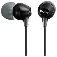 Căști SONY MDR-EX15LP, Negru