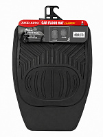 Covorase auto din cauciuc Car Mat Black 4 buc.4 kg(132790 Universal)