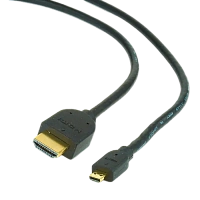Cablu Video Cablexpert CC-HDMID-6, HDMI (M) - micro-HDMI (M), 1.8 m, Negru