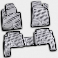 HYUNDAI Santa Fe, 2010-2012. Covorase din poliuretan pentru interior.