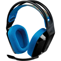 Căști gaming Logitech G535, Fără fir, Negru | Albastru
