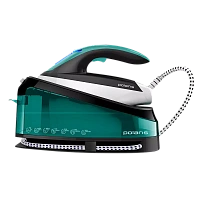 Fier de călcat cu generator de abur Polaris PSS7510K, 3000W, Verde | Alb
