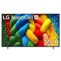 86" Nanocell SMART TV LG 86NANO81A6A, 3840x2160 4K UHD, webOS, Negru