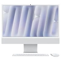 Computer All-in-One Apple iMac A3137 Nano-texture glass, 24", M4 with 10-core CPU and 10-core GPU, 32GB/1024GB, macOS Sequoia, Argintiu