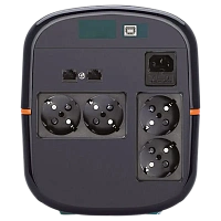 UPS Tuncmatik Digitech Pro 1000VA/600W Line-interactive, LCD Panell, AVR, USB-B, RJ45, 4xSchuko