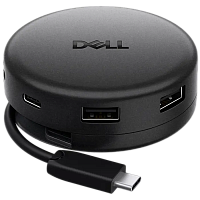 Dell Pro DA326 7-in-1 USB-C Multiport Adapter - 1xUSB-A 3.2g1, 1xUSB-A 3.2g2, 1xUSB-C 3.2g2, 1xUSB-C