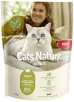 MERA Hrană uscată pisici Cats Nature Adult Lamb 2kg/25042
