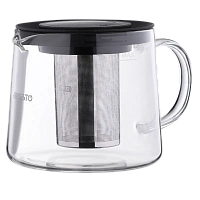 Ceainic cu infuzor Ardesto AR0710FP, 1L, Transparent