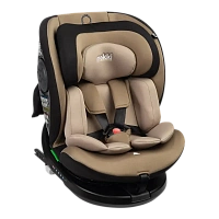 Scaun auto Caretero Mokki i-Size, Grupa 0+/1/2/3 (0-36 kg), Bej