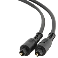 Cablu audio Cablexpert CC-OPT-2M, Toslink - Toslink, 2m, Negru