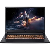 Laptop Gaming 17,3" Acer Nitro V 17 AI ANV17-41, Obsidian Black, AMD Ryzen 7 260, 32GB/1024GB, Linux eShell