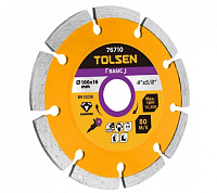 Disc diamantat 125x22,2mm Segment Tolsen