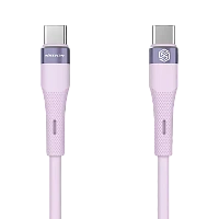Cablu de încărcare Nillkin Type-C to Type-C Cable, Flowspeed, USB Type-C/USB Type-C, 1,2m, Violet
