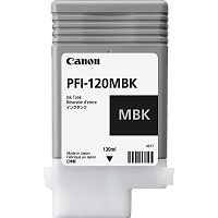 Cartuș de cerneală Canon PFI-120, 2884C001, Negru Mat