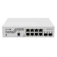 Comutator MikroTik CSS610-8G-2S+IN, Alb