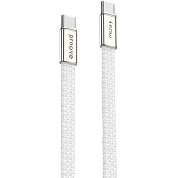 Cablu Type-C (Type-C), Proove AirLine 60W (1m), White