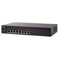 Switch de rețea Cisco SF350-08, 8x 10/100 Mbps