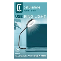 Lampă USB Cellularline LED, Negru